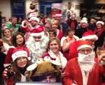 Santa Rampage in Hermann Missouri