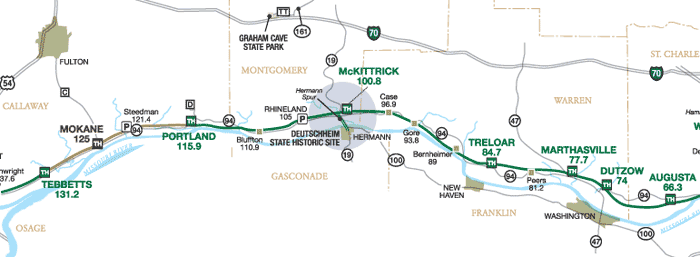 Katy Trail Map With Mileage San Antonio Map