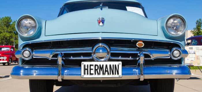 Hermann Blue Oval Ford Rally