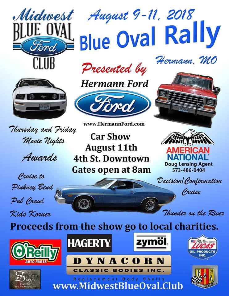 Blue Oval Hermann Missouri