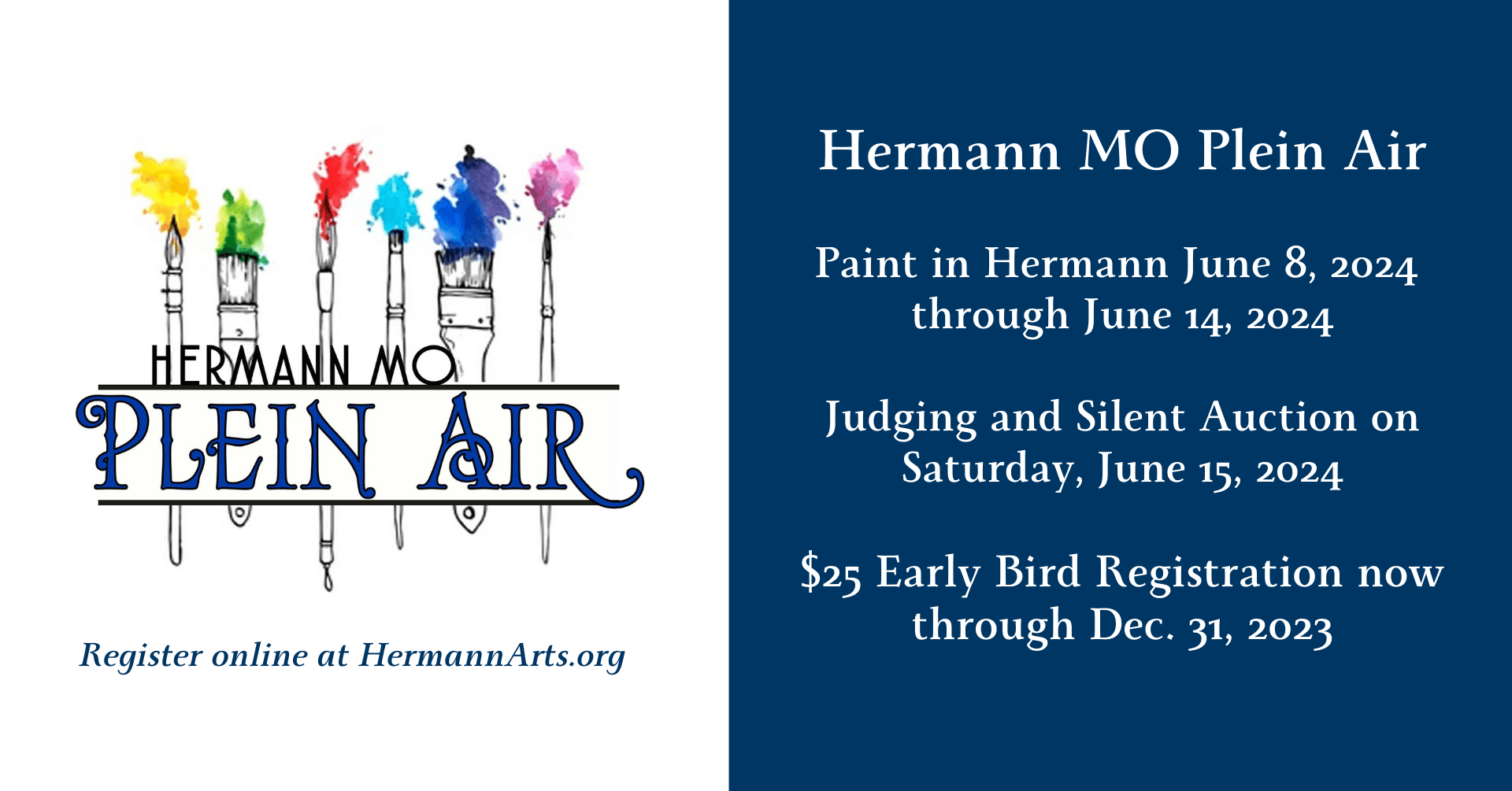 2024 Hermann Mo Plein Air Festival Visit Hermann